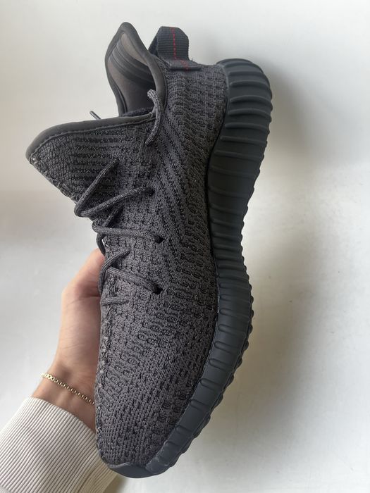Yeezy 350 black reflective
