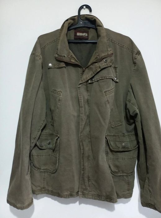 Jacheta barbati primavara material jeans marimea 50-52 sau XXL ca noua