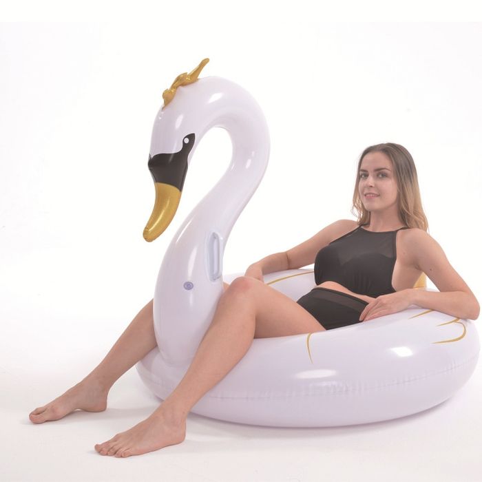 Голям надуваем пояс лебед