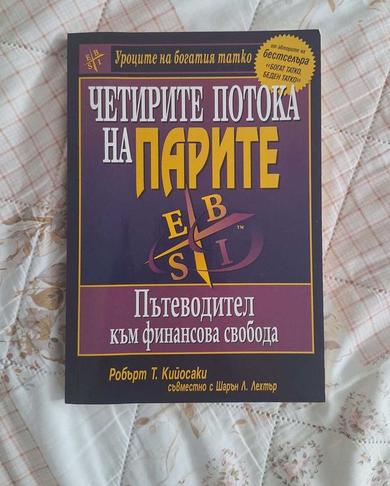Книги на Робърт Кийосаки – финансова грамотност (4 броя)
