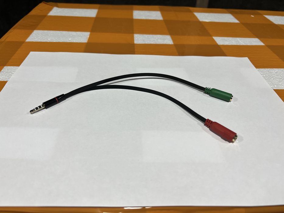 Разветвитель переходник для наушников