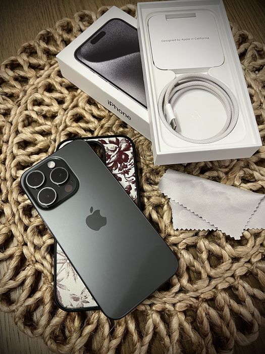 Iphone 15Pro 256Gb Black Titanum