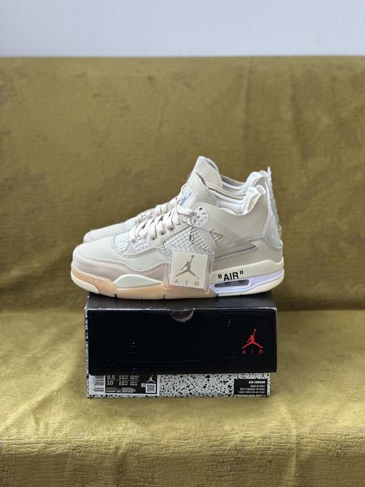 Jordan 4 x Off White 44