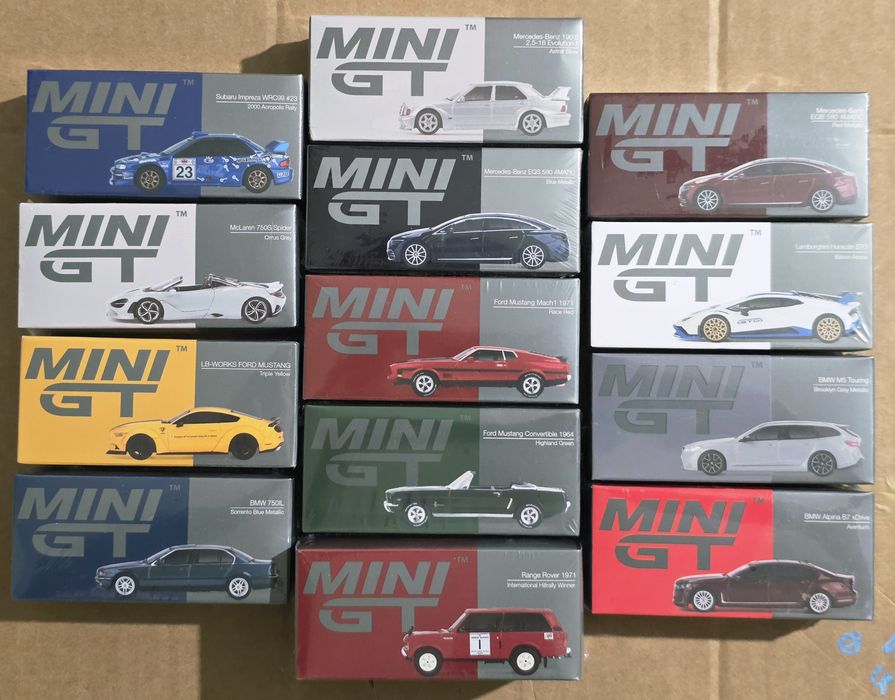 Mini GT и Pop Race моделчета
