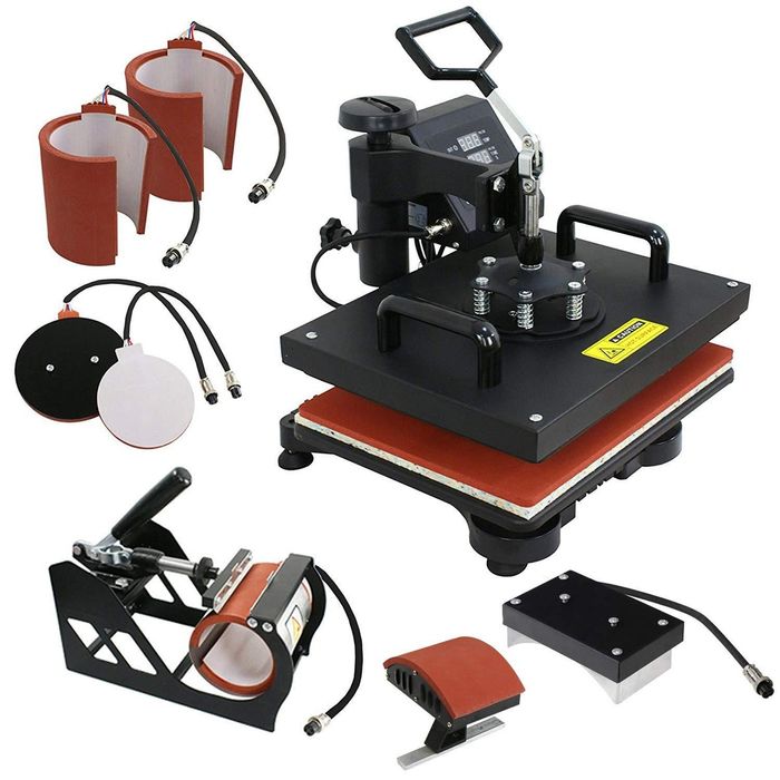 Комбинирана термопреса 5в1