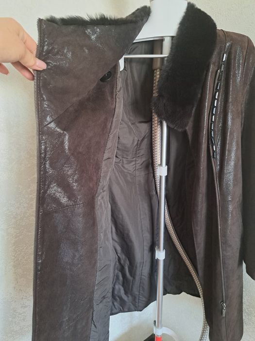 Продам плащ из нубука