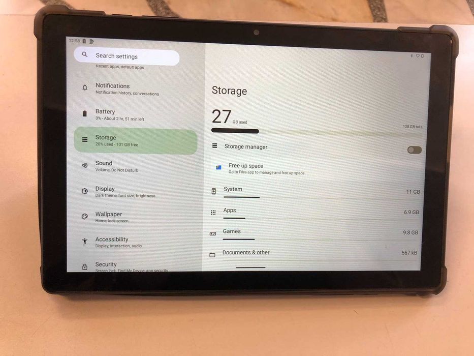 Таблет Pixpeak 128 ГБ  БЪРЗ И УДОБЕН