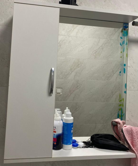 Тумба раковина зеркало