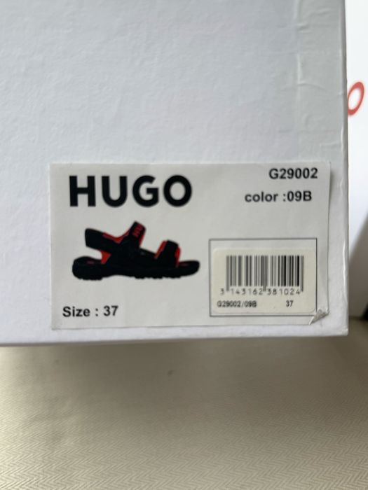 Оригинални летни сандали HUGO за момче, 37 номер