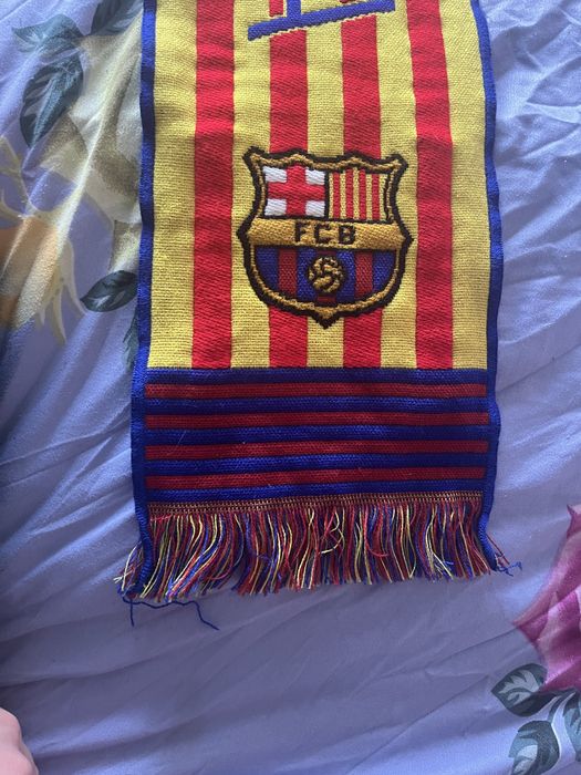 оригинальный шарф FCB с Испании