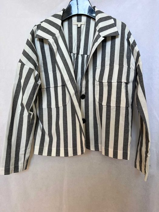 Maje костюм на райета яке и панталон