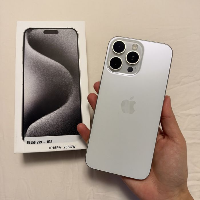Iphone 15 pro max, 256gb