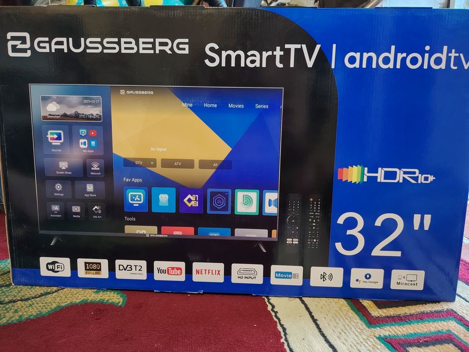 Televizor smart 32 xolati yangi 2 ta
