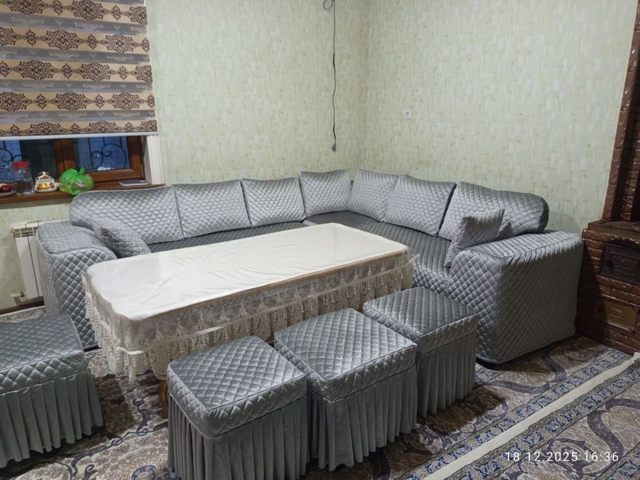 Parda va dasturxon chexolla tikish xizmati