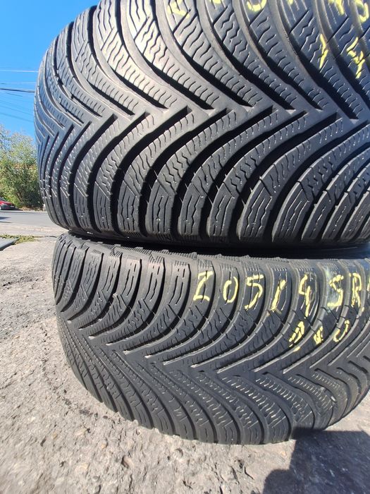 2 anvelope iarna 205/45r17 Michelin Montaj Gratuit