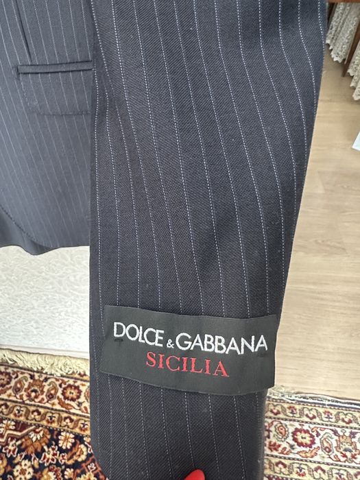 Костюм тройка D&G Sicilia