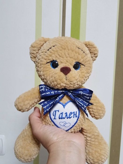 Плетено мече Плетени играчки