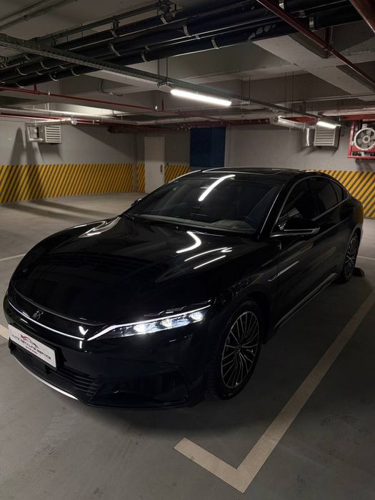 BYD Han 506 км 2024г Черный! 38 тыс км пробега! Чистая краска!