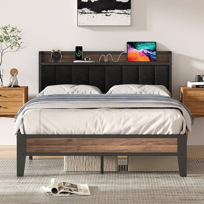 Двуспальная кровать Loft krovat темир крават metal kalavat Лофт