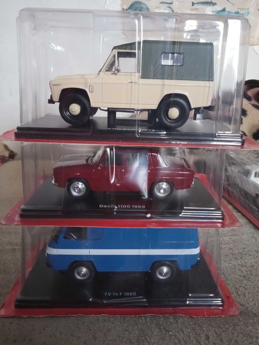 Machetă auto mașinuță Rocar TV colecția Hachette scara 1/24 sigilată