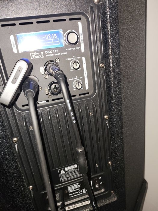 Boxe ACTIVE  DSX The Box Pro 115 + mixer Behringer