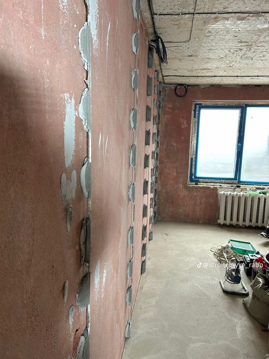 Штукатурка выравнивание стен