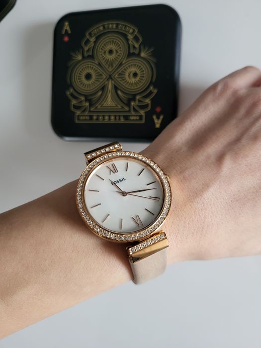 Ceas Fossil dama auriu in cutie originala