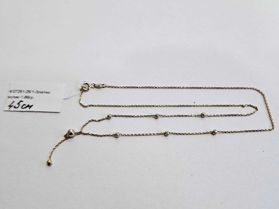 Златен синджир 1.86гр 07251-25