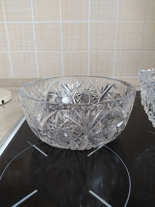 Вазы хрустальные советские