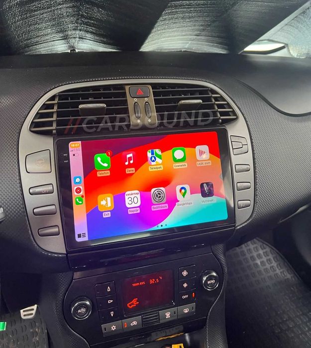 Fiat Bravo 2 - 9" Мултимедия Android 14 Фиат Браво Навигация Андроид