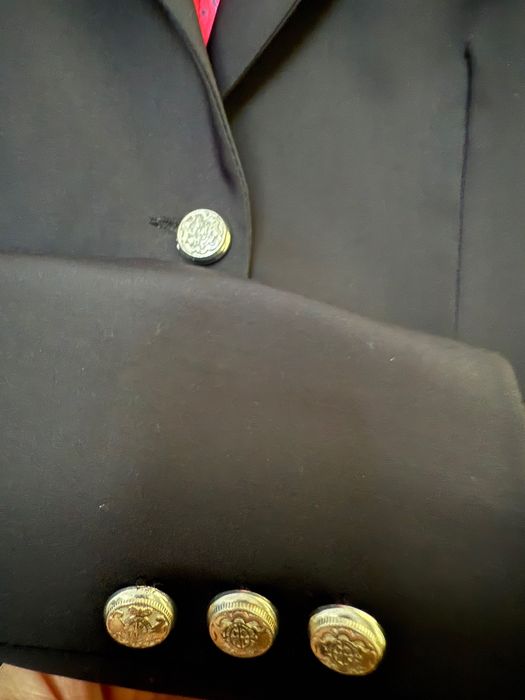 Gucci sacou dama negru Minnie Mouse logo marimea S blazer original