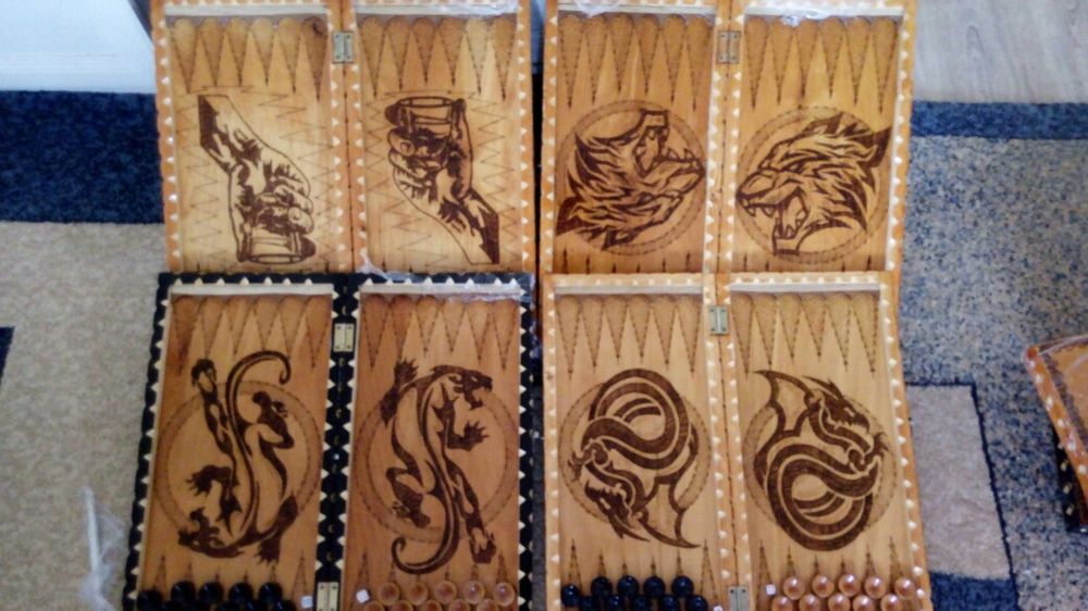 Нарды ручной работы