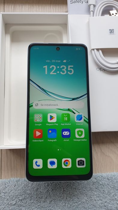 OPPO A5 4G 128GB 4GB DualSIM Mist White NOU NECODAT Garantie CurierOLX