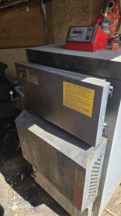 Centrala pe lemne cu ventilație perfect funcțională
