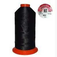 Нитки №30, Eko швейные для шитья обуви, чехлов и мебели в черном цвете