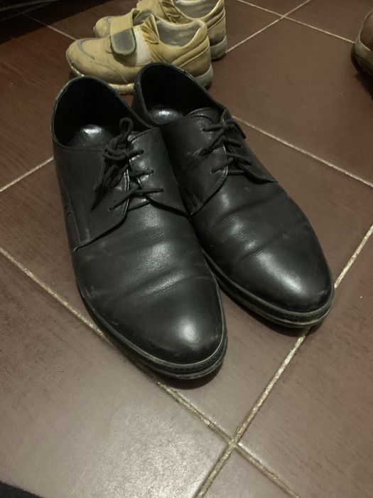 туфли кожаные