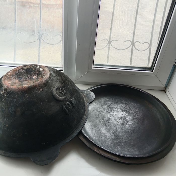 Казан чугунный узбекский