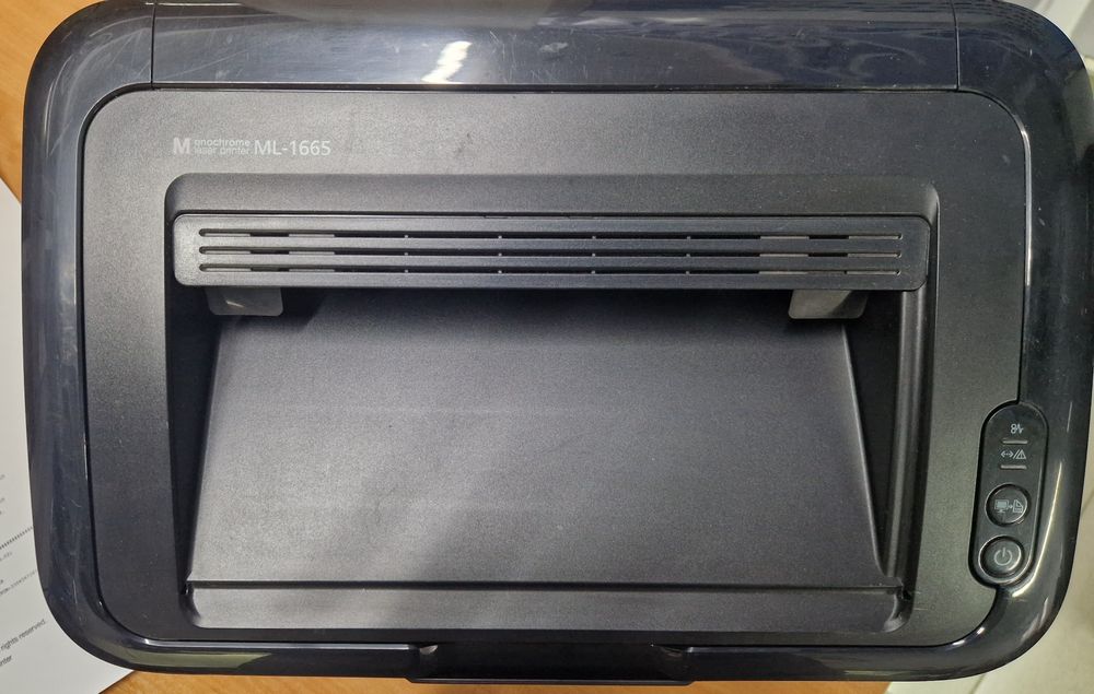 Принтер  Samsung ml-1665, новый картридж