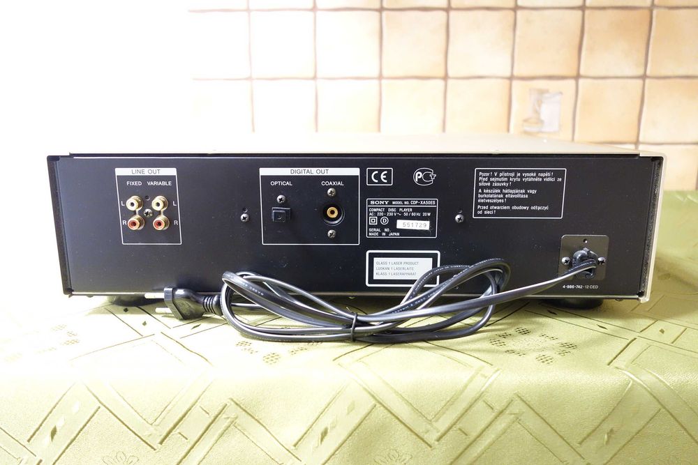 Sony CDP-XA50ES - висок клас сд плеър