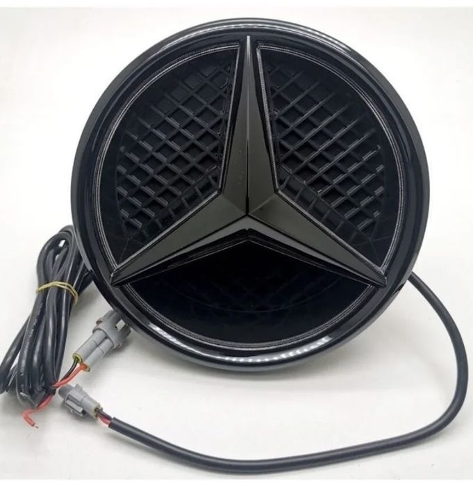 Emblema Mercedes Luminata LED GLC GLE GLS X253 W166 C292 X166 Negru