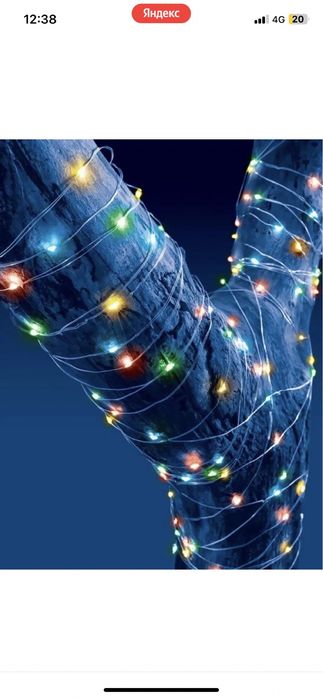 Нить гирлянда роса, проволка