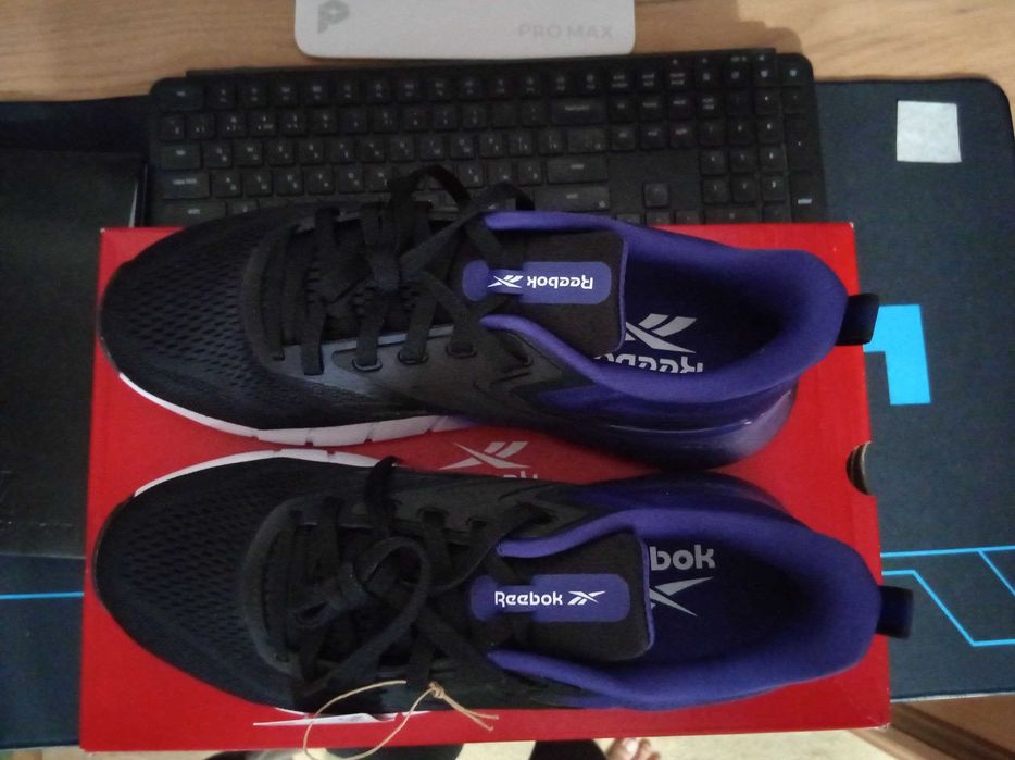 Новые Reebok Nano Gym Black Purple — 42.5 и 43