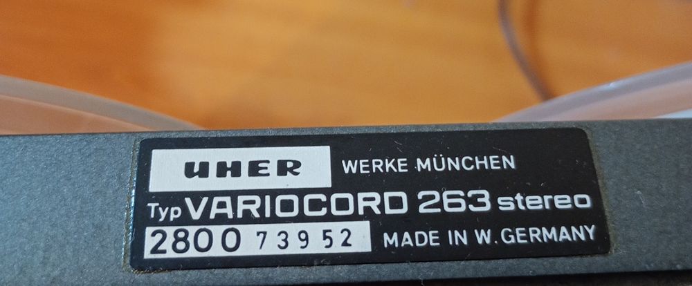 Magnetofon Uher Variocord 263