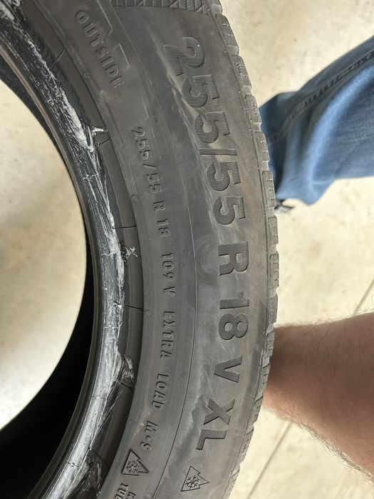 Гуми с джанти WV Touareg 255/60/17 и зимни гуми 255/55/18