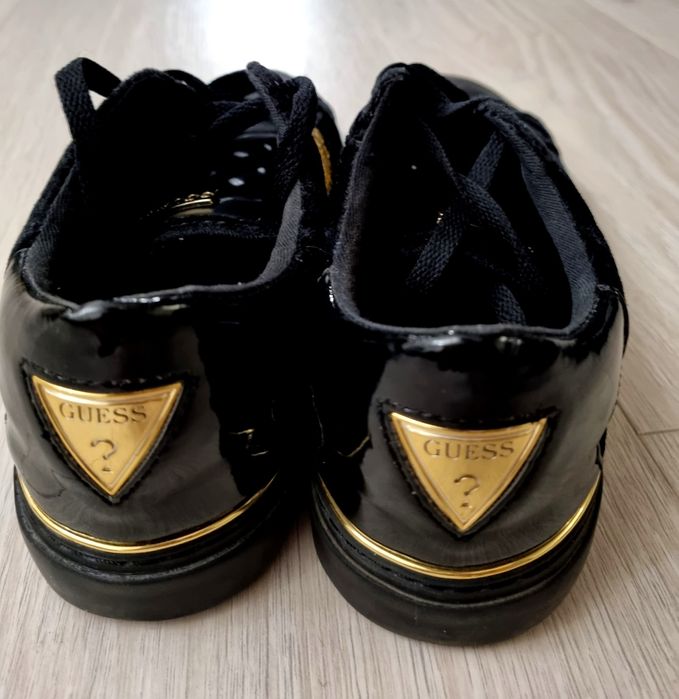 Adidasi Guess originali noi + balerini burberry originali