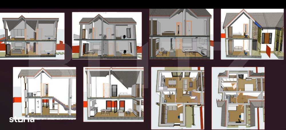 Casa tip duplex, 120 mp, intrare in Odoreu cartier rezidential