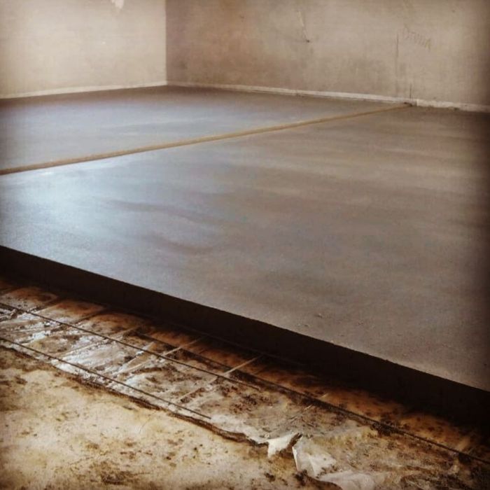 Полусухая стяжка Стяжка пола N1