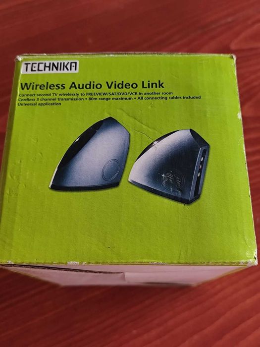 Wireless Audio Video Link - TV AV Transmiter Technika