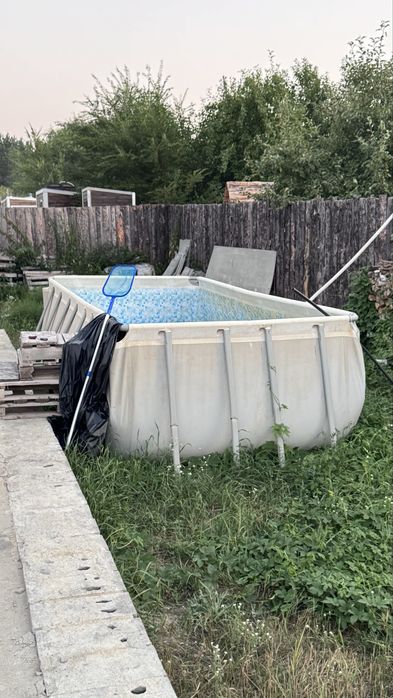 Продам каркасный бассейн 4,5*2,5*1,2 м