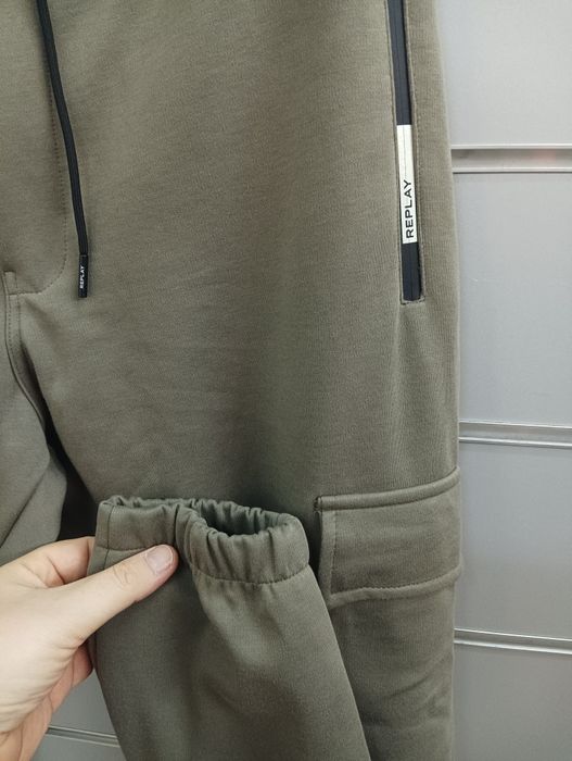 Оригинален карго панталон REPLAY  XL нов мъжки долнище cargo